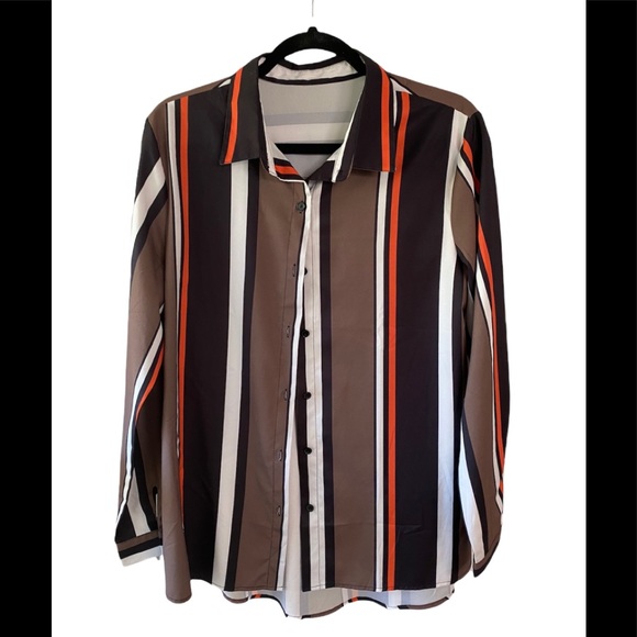 Retro Style Button Down